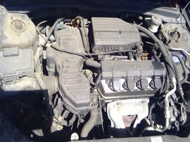 2005 HONDA CIVIC, BLACK, DX MODEL, 1.7L, AT,    A26322